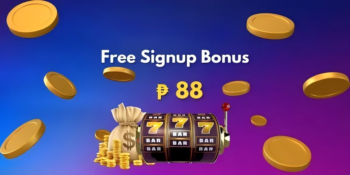Hsin Gameplay welcome banner with golden coins and slot reel artwork