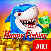 Happy Fishing arcade artwork