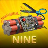Nine card game artwork